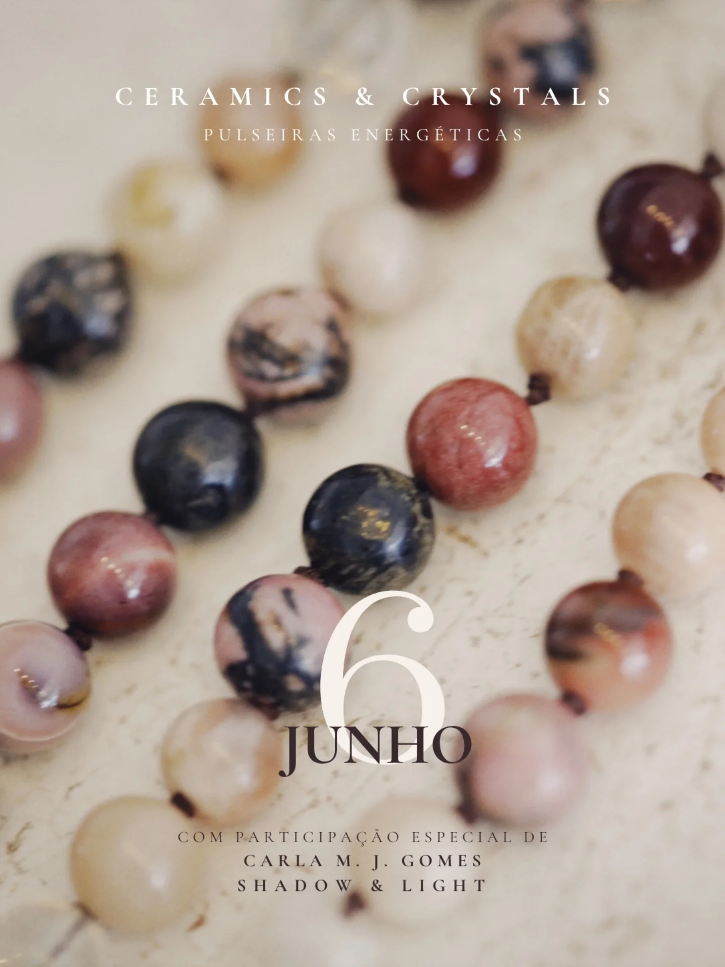 Imagem do evento Ceramics & Crystals - Pulseiras Energéticas